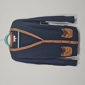 NWT RARE Juicy Couture color block Cardigan